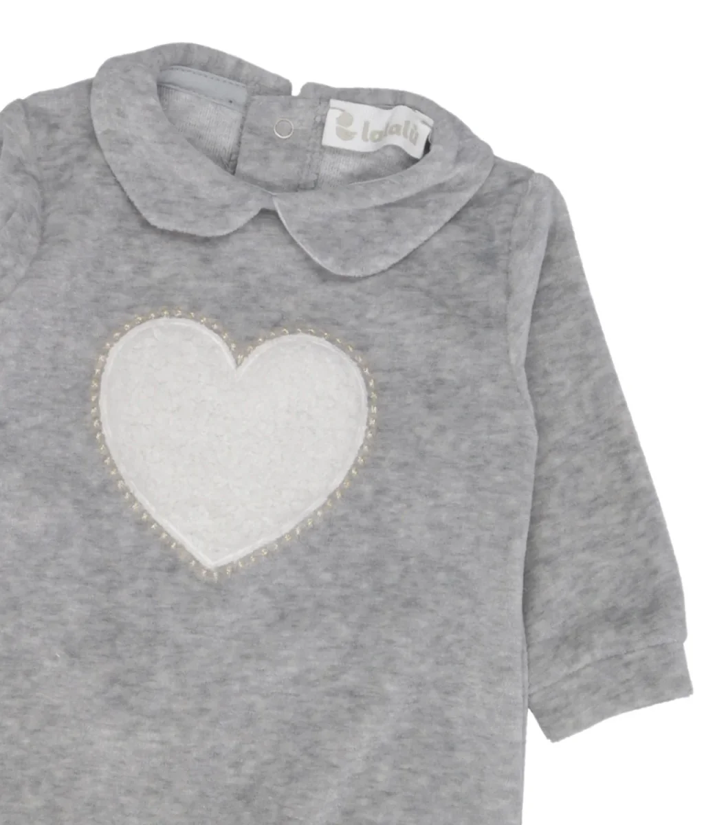 Lalalù | Tutina Piede Perla - immagine 4