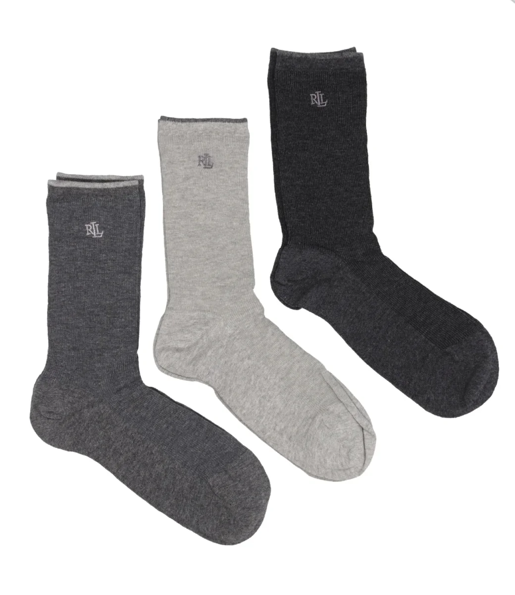 Lauren Ralph Lauren | Calzini Grigio chiaro e Grigio scuro - immagine 2