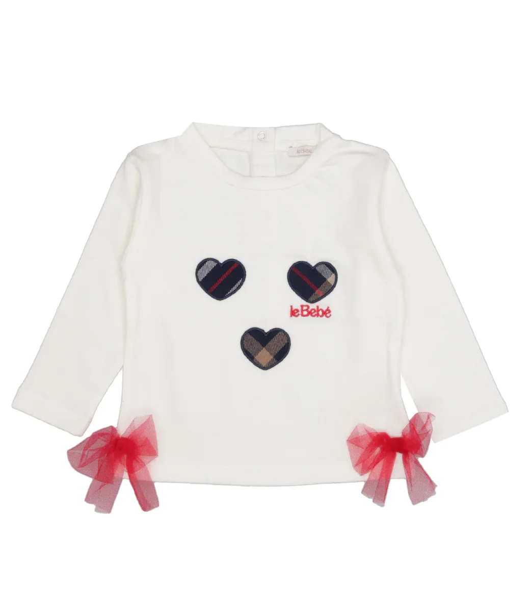 Le Bebè Enfant | T-Shirt Panna - immagine 2