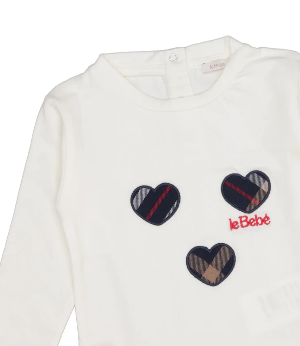 Le Bebè Enfant | T-Shirt Panna - immagine 4