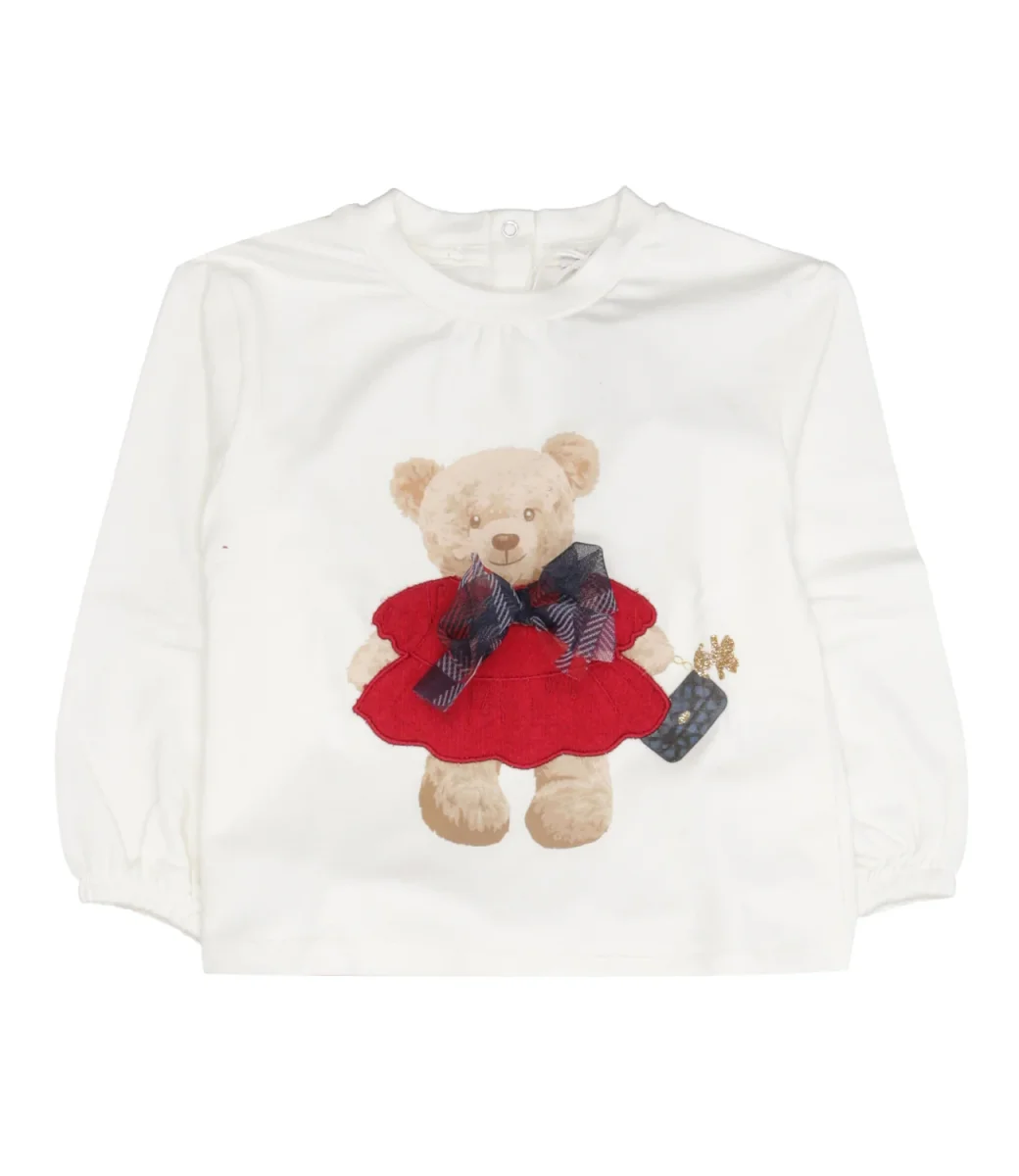 Le Bebè Enfant | T-Shirt Panna - immagine 2