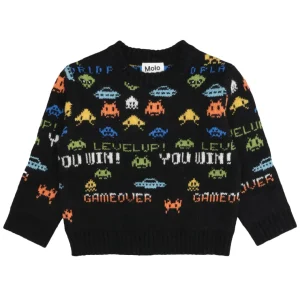 Molo | Maglia Barri Nera