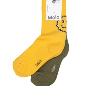 Molo | Calzini Norman Verde Militare e Giallo