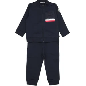 Moncler Junior | Set Maglia e Pantalone Knitwear Blu scuro