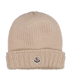 Moncler Junior | Cappello Tricot Beige