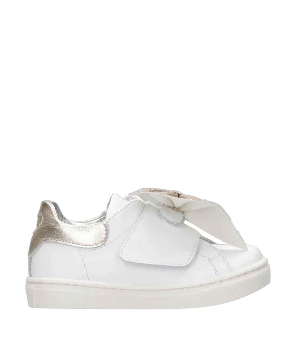 Monnalisa | Scarpa Bianco e Oro - immagine 2