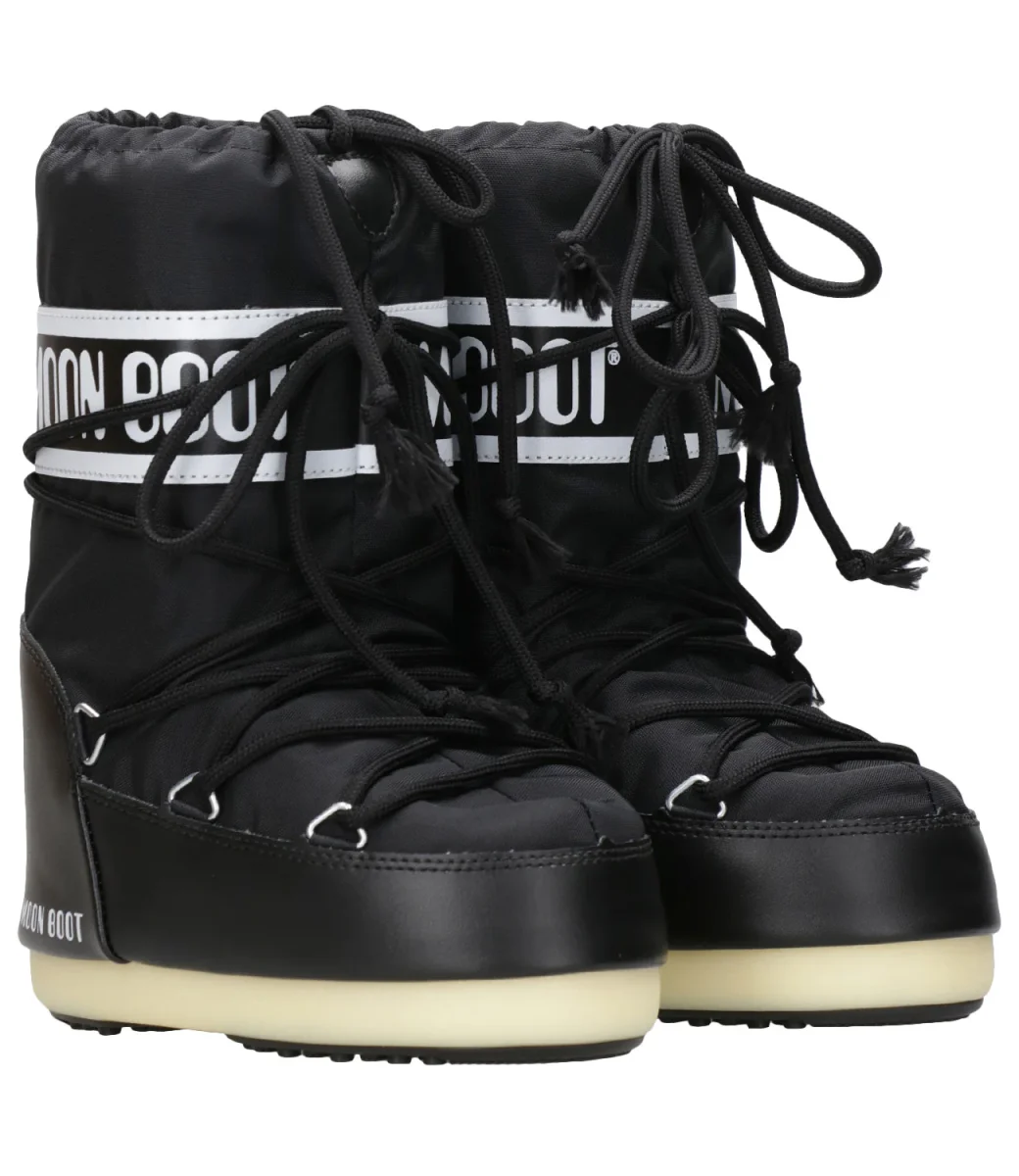 Moon Boot Kids | Stivale Mb Icon Nylon Nero - immagine 3