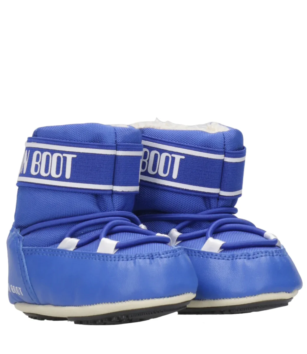 Moon Boot Kids | Stivale Mb Crib Nylon Blu Elettrico - immagine 3