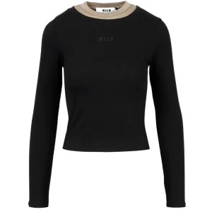 MSGM | T-Shirt Nero e Militare