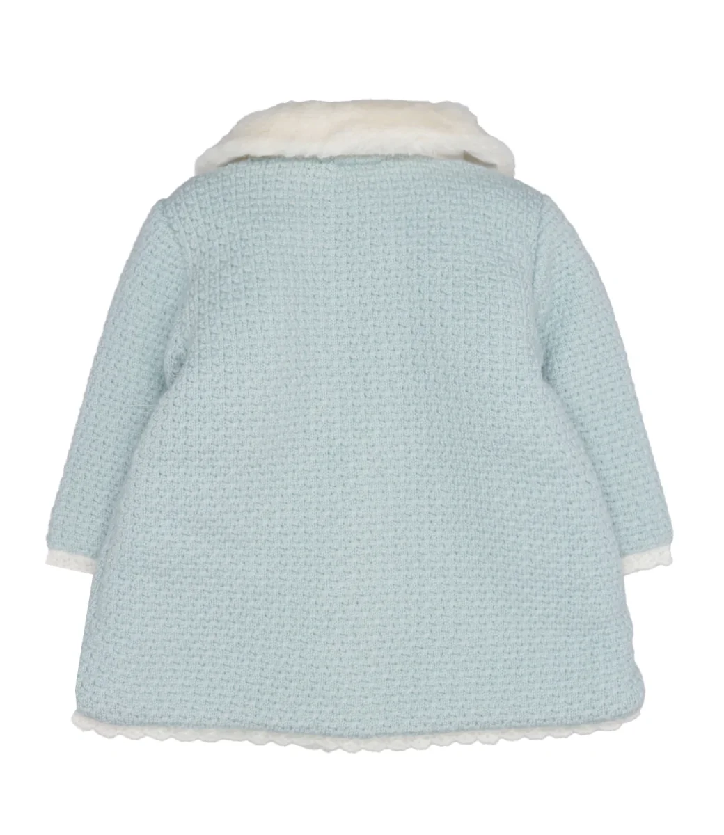 Paz Rodriguez | Cappotto Verde Acqua e Panna - immagine 3