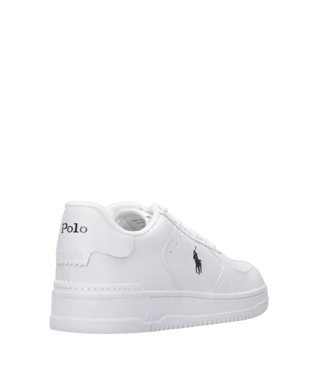 Polo Ralph Lauren | Sneakers Masters Bianca e Nero - immagine 4