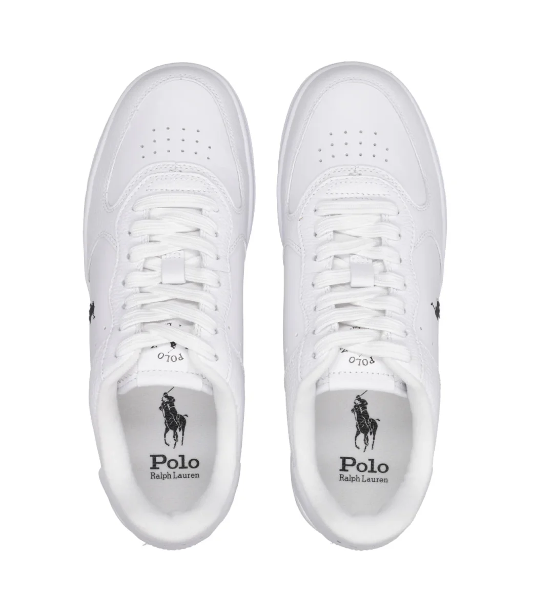 Polo Ralph Lauren | Sneakers Masters Bianca e Nero - immagine 6