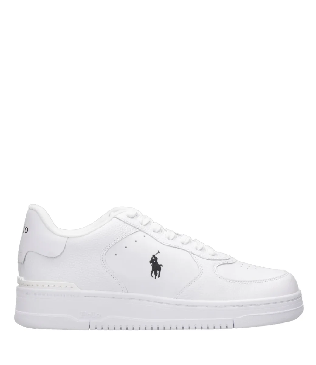 Polo Ralph Lauren | Sneakers Masters Bianca e Nero - immagine 2
