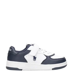 Ralph Lauren Childrenswear | Sneakers Masters Court PS Bianco e Blu navy