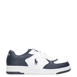 Ralph Lauren Childrenswear | Sneakers Masters Court PS Bianco e Blu navy