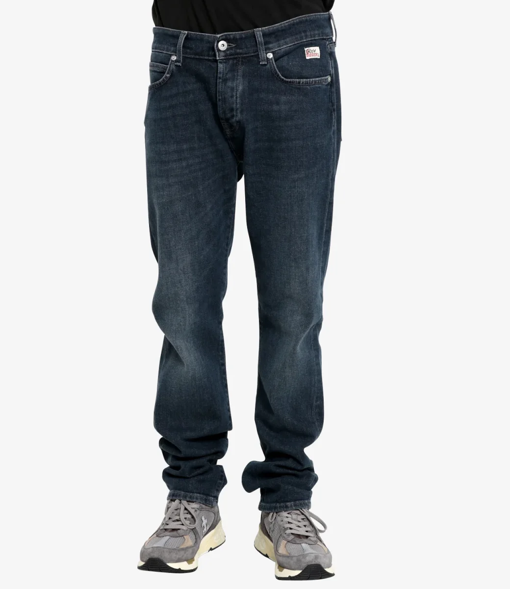 Roy Roger's | Jeans New 529 Denim scuro - immagine 3