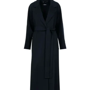 S Max Mara | Cappotto Agata Blu notte