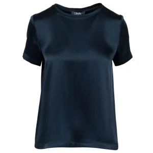 S Max Mara | T-Shirt Rebecca Blu navy