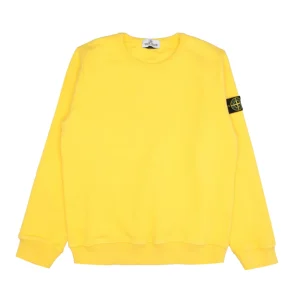 Stone Island Junior | Felpa Gialla