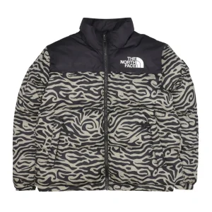 The North Face Kids | Giubbotto Teen 1996 Retro Nuptse Cemento e Nero