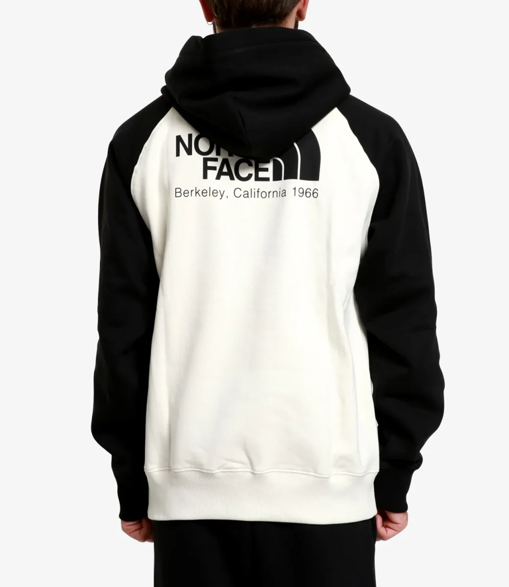 The North Face | Felpa M Heritage Hoodie Bianca e Nera - immagine 4