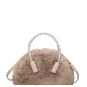 Themoirè | Borsa Selene fur Tortora