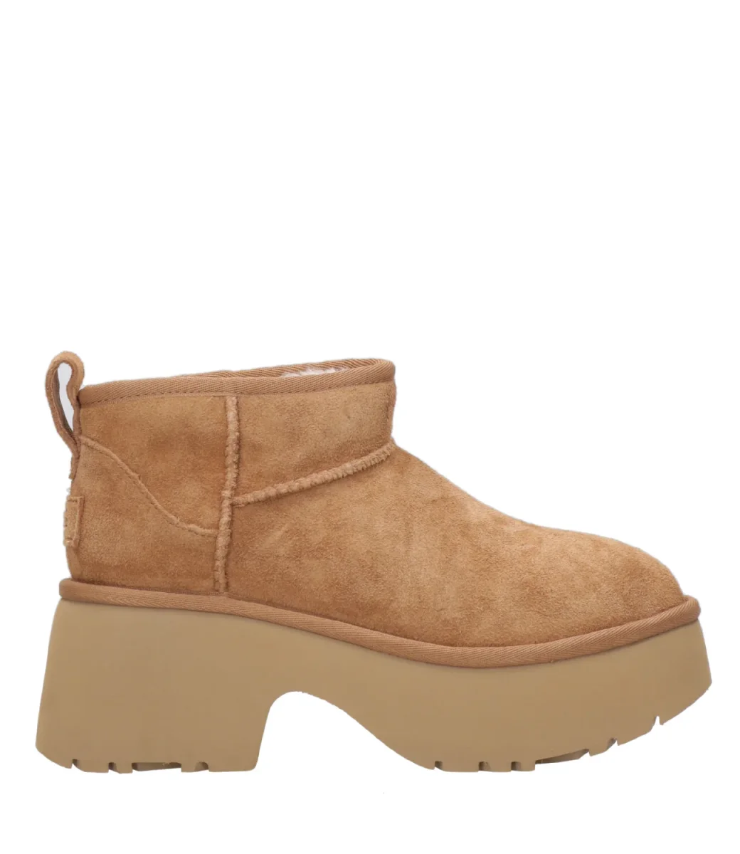 UGG | Tronchetto W Classic Ultra Mini New Heights Chestnut - immagine 2