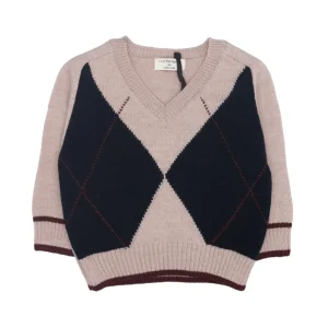 1+ in the family | Maglia Kasper Tortora e Nero