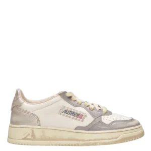Autry | Sneakers Sup Vint Low Woman Argento e Oro
