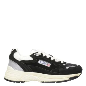 Autry | Sneakers Hyperway Low Wom Suede Nero e Argento