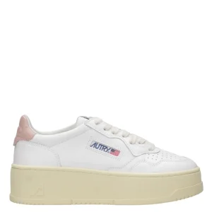 Autry | Sneakers Platform Low Woman Bianca e Rosa