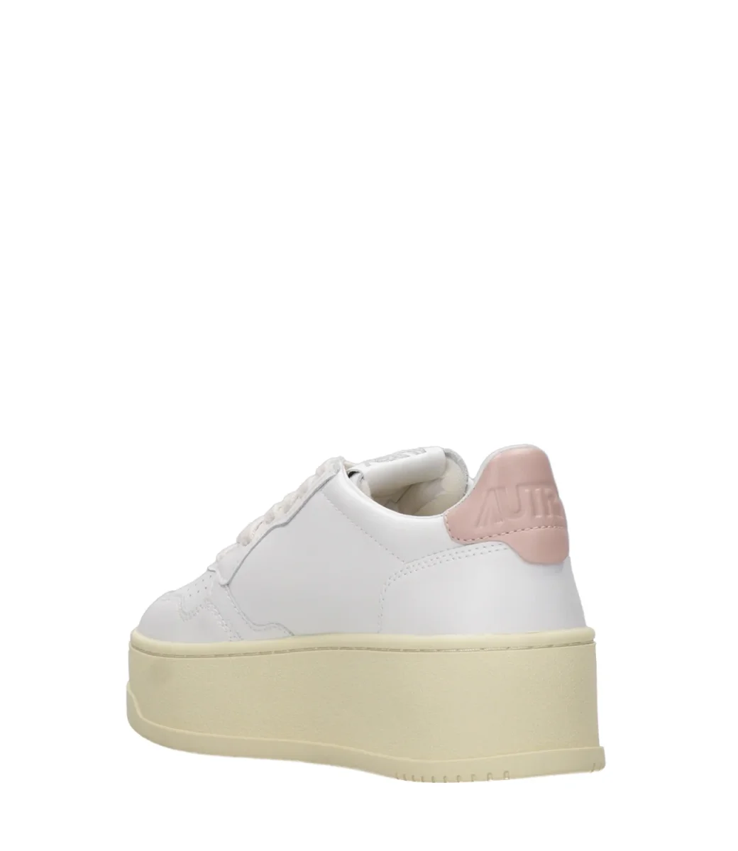 Autry | Sneakers Platform Low Woman Bianca e Rosa - immagine 5