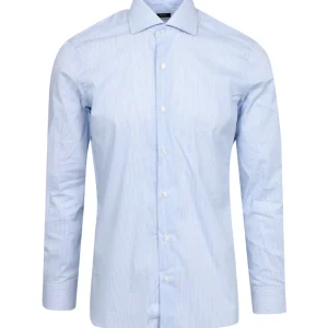 Barba | Camicia Celeste e Bianco