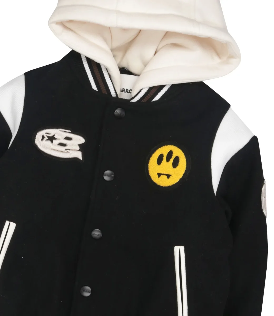 Barrow Kids | Giubbotto Nero e Avorio - immagine 4