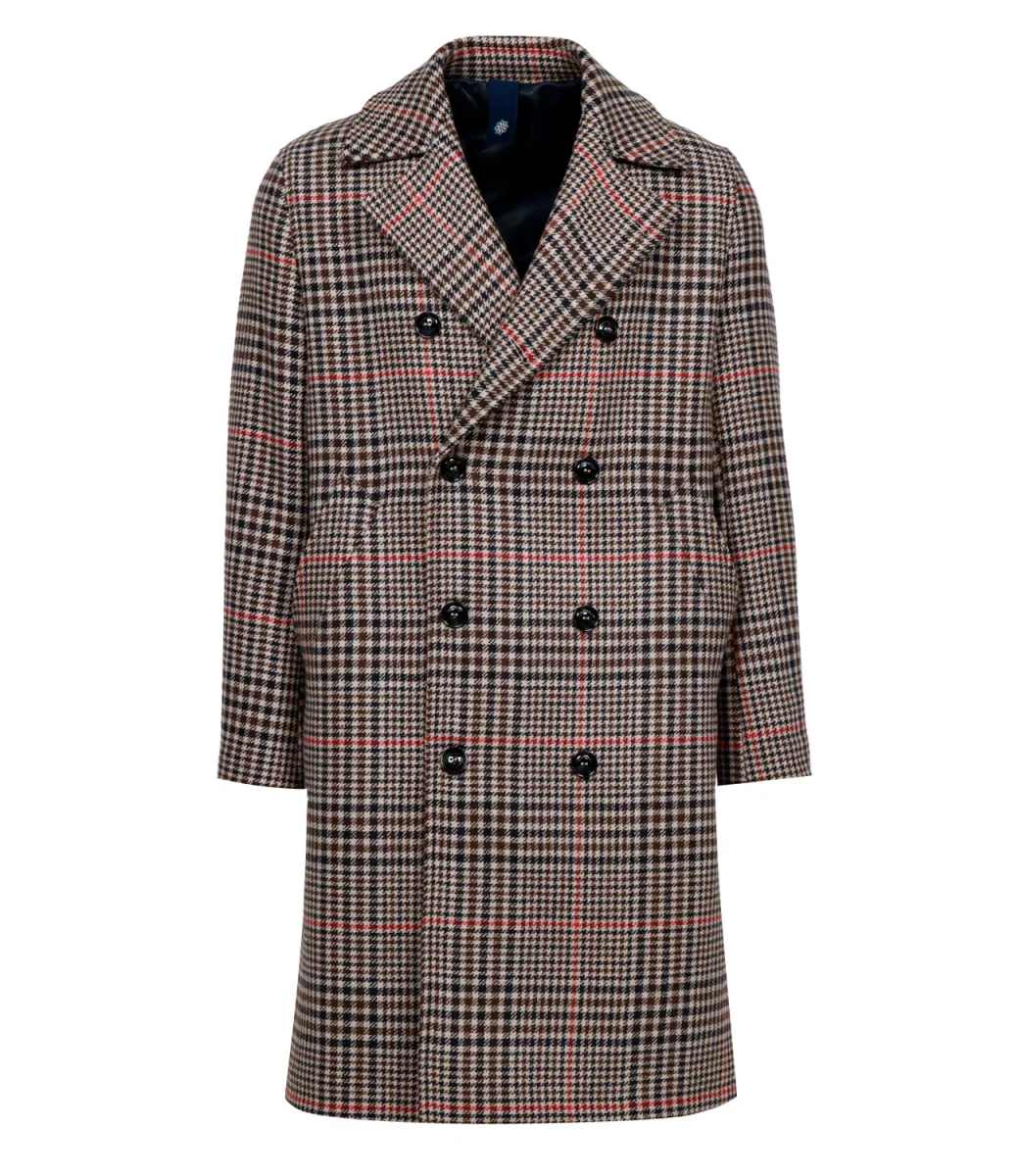 Bharnaba Philosophy | Cappotto Vietnam Doppiopetto Sabbia Camel