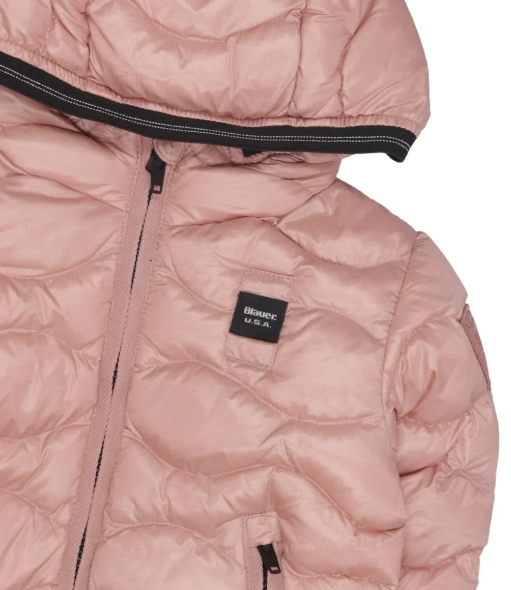 Blauer Junior | Giubbotto Bryant Baby Rosa e Nero - immagine 4