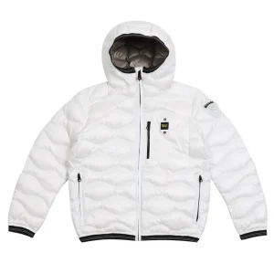 Blauer Junior | Giubbotto Brinton Junior Bianco e Nero