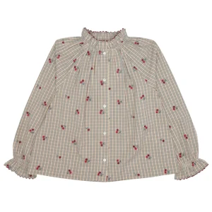 Bonpoint | Blusa Jordanao Tortora e Celeste