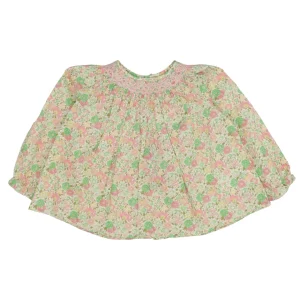 Bonpoint | Blusa Griotte Rosa chiaro e Verde