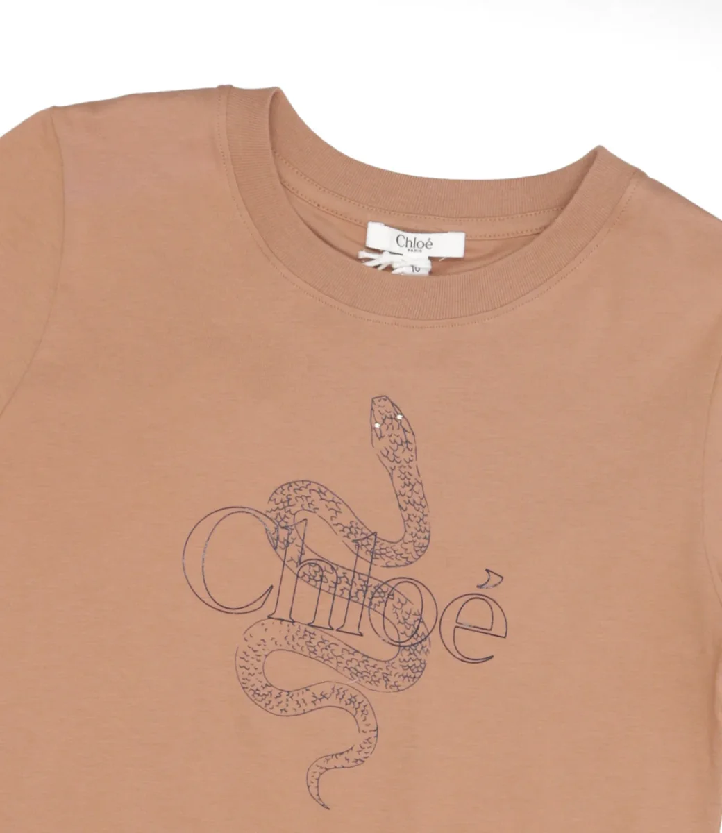 Chloè Kids | T-Shirt Caramel - immagine 4