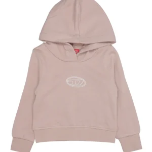 Diesel Kids | Felpa Sasyhood Rosa antico