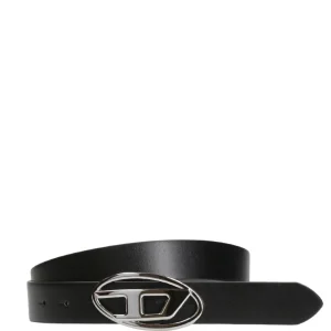 Diesel | Cinta Oval D Logo B-1Dr W Rev Ii 30 Nero e Grigio