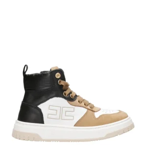 Elisabetta Franchi La Mia Bambina | Sneakers Alta Miele e Nero