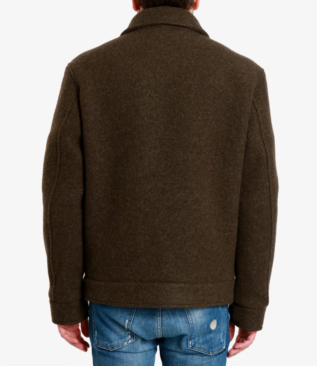 Fay | Giubbotto Plush Truck Archive Verde militare - immagine 4