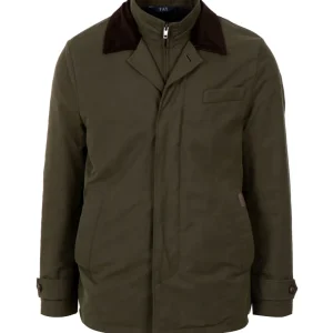 Fay | Giubbotto Morning Raincoat Verde militare