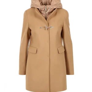 Fay | Cappotto Toggle Coat Db Front Cammello