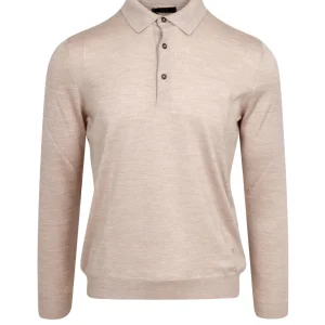 Fay | Polo Crema Scuro