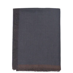 Fay | Sciarpa Blu Navy e Moro