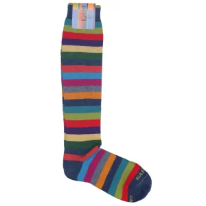 Gallo | Calzini Blu Denim e Magenta