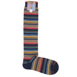 Gallo | Calzini Blu navy e Giallo